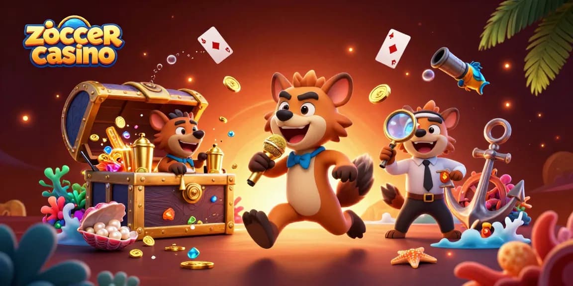 Erleben Sie spannende Action im zoccercasino mit einem humorvollen Hyänen-Trio in einem atemberaubenden Casino-Club.