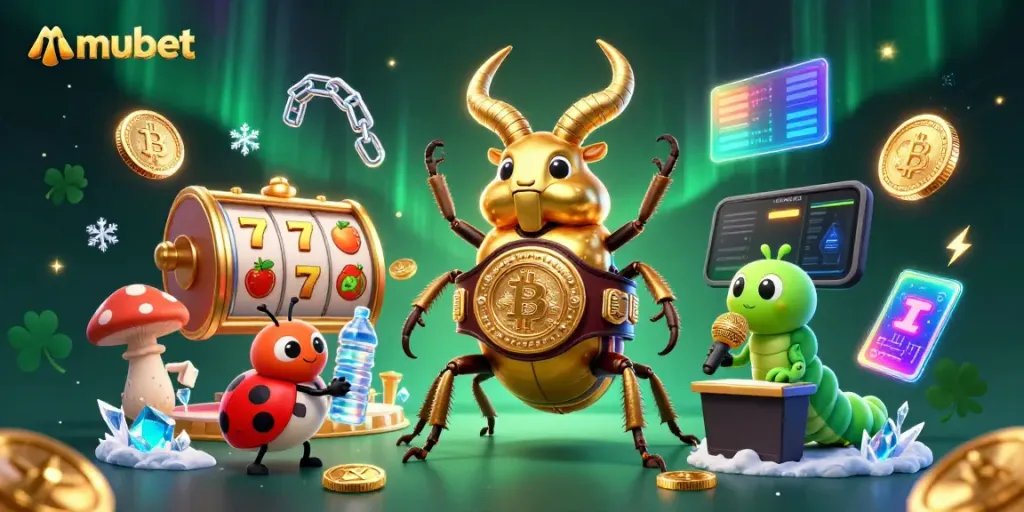 Experience exciting wins with mubet amidst vibrant slot elements and enchanting 3D characters.