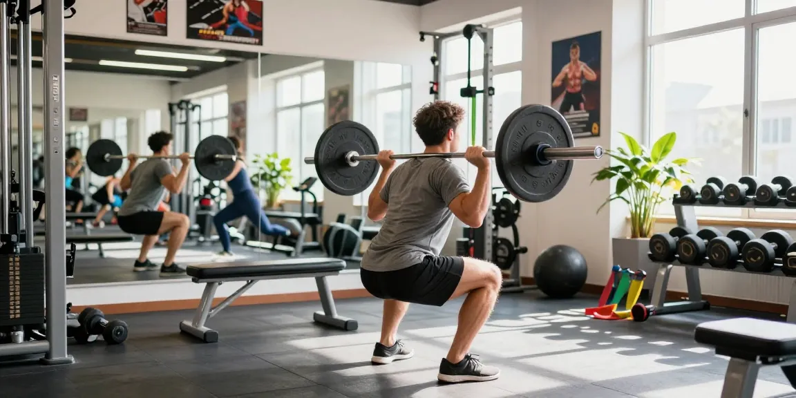 Akra Labs Steroid Shop: Fitness Enthusiasten beim Training im modernen Fitnessstudio